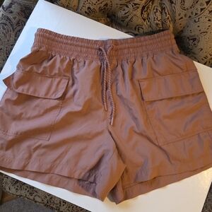Old Navy Women's Quick Dry Tan/Brown Shorts Sports/Hiking